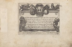 Tempesta, Antonio : Il primo libro di caccie varie  - Asta Libri, autografi e stampe - Associazione Nazionale - Case d'Asta italiane