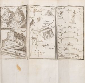 Henry Gautier : Traite de la construction des chemins. Ou il est parle de ceux des Romains, & de ceux des Modernes, suivant qu'on les pratique en France;  - Asta Libri, autografi e stampe - Associazione Nazionale - Case d'Asta italiane