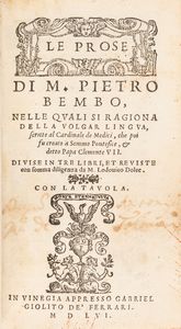 Bembo, Pietro - Le Prose