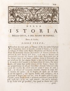 Francesco Capeceltro - Istoria della Citt e Regno di Napoli detto di Sicilia. Da che pervenne sotto il dominio de Re.