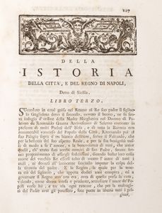 Francesco Capeceltro - Istoria della Citt e Regno di Napoli detto di Sicilia. Da che pervenne sotto il dominio de Re.