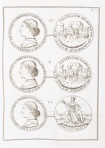 Zanetti, Guid'Antonio : Memorie istoriche di Rimino e desuoi signori artatamente scritte ed illustrate la Zecca e la moneta riminese  - Asta Libri, autografi e stampe - Associazione Nazionale - Case d'Asta italiane