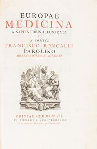 Francesco Parolino Roncalli - Europae Medicina