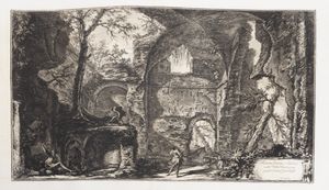 Piranesi, Giovanni Battista : Antichit d'Albano e di Castel Gandolfo descritte ed incise da Giovambattista Piranesi  - Asta Libri, autografi e stampe - Associazione Nazionale - Case d'Asta italiane
