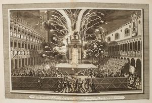 Ves des Palais, Batimens celebres, Places, Mascarades, et Autres Beauts Singulieres de la Ville de Vnise  - Asta Libri, autografi e stampe - Associazione Nazionale - Case d'Asta italiane