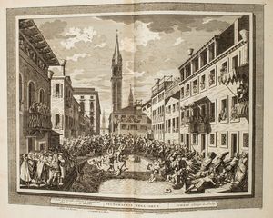 Ves des Palais, Batimens celebres, Places, Mascarades, et Autres Beauts Singulieres de la Ville de Vnise  - Asta Libri, autografi e stampe - Associazione Nazionale - Case d'Asta italiane