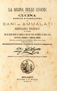 Giovanni Rosselli : Epulario, il quale tratta del modo di cucinare ogni carne, uccelli, e pesci d'ogni sorte  - Asta Libri, autografi e stampe - Associazione Nazionale - Case d'Asta italiane