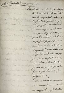 Gastronomia parziale e nozioni sulla Pasticcieria con cenni sull'arte di Liquorista e Diacciatore  - Asta Libri, autografi e stampe - Associazione Nazionale - Case d'Asta italiane