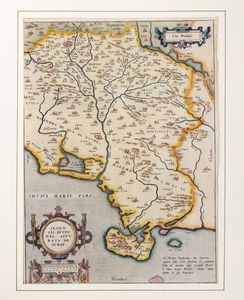 Abraham Ortelius : Senensis ditionis accurata descrip.  - Asta Libri, autografi e stampe - Associazione Nazionale - Case d'Asta italiane