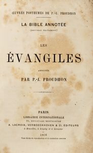 Pierre-Joseph Proudhon - Les Evangiles annots