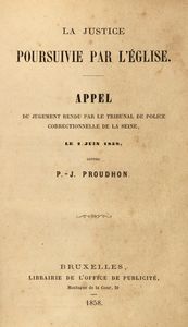 Pierre-Joseph Proudhon : Les Evangiles annots  - Asta Libri, autografi e stampe - Associazione Nazionale - Case d'Asta italiane