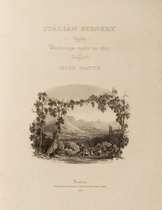 Batty, Elizabeth Frances : Italian scenery from drawings made in 1817.  - Asta Libri, autografi e stampe - Associazione Nazionale - Case d'Asta italiane