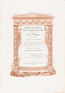 Jacob, Nicolas Henri - Hugues, Pietro - Storia naturale delle scimie e dei maki [...] dietro le scoperte dei più rinomati naturalisti.