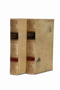 Leopardi, Giacomo - Petrarca, Francesco : Rime di Francesco Petrarca colla interpretazione composta da conte Giacomo Leopardi  - Asta Libri, autografi e stampe - Associazione Nazionale - Case d'Asta italiane