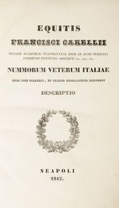 Francesco Carelli - Nummorum veterum Italiae : quos ipse collegit, et ordine geographico disposuit descriptio.