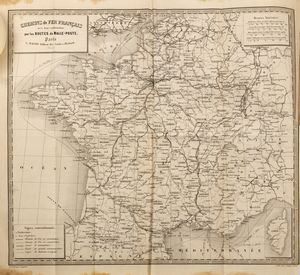 Guide classique du voyager en France et en Belgique  - Asta Libri, autografi e stampe - Associazione Nazionale - Case d'Asta italiane