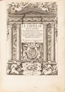 Ruscelli, Girolamo - Le imprese illustri con espositioni, et discorsi del s.or Ieronimo RuscelliLe Imprese Illustri