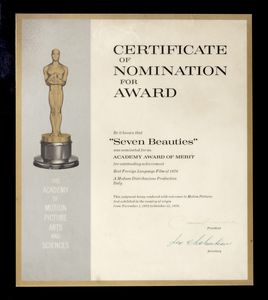 Lina Wertmuller - Nomination all'Oscar