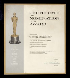 Lina Wertmuller - Nomination all'Oscar