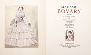 Flaubert, Gustave - Madame Bovary. Moeurs de province. Illustrations en couleurs de Brunelleschi