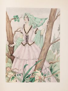 Flaubert, Gustave : Madame Bovary. Moeurs de province. Illustrations en couleurs de Brunelleschi  - Asta Libri, autografi e stampe - Associazione Nazionale - Case d'Asta italiane