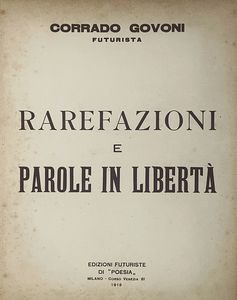 Govoni, Corrado - Rarefazioni e Parole in Libert