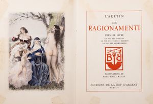 PIETRO ARETINO - Les Ragionamenti. Illustrations de Paul-Emil Becat.