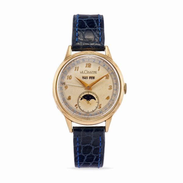 Jaeger-LeCoultre : triplo calendario, anni 50  - Asta Orologi - Associazione Nazionale - Case d'Asta italiane