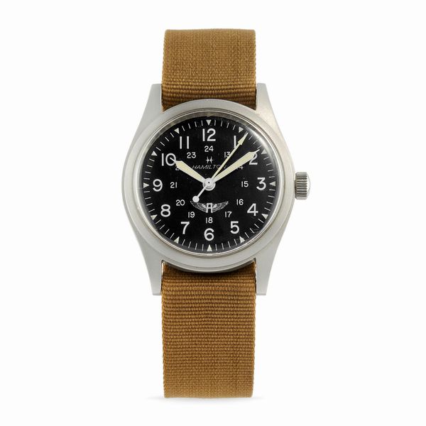 HAMILTON : solotempo personalizzato per Avirex, anni 80  - Asta Orologi - Associazione Nazionale - Case d'Asta italiane