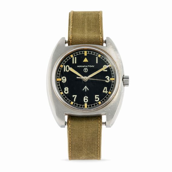 HAMILTON : Militare W10, anni 70  - Asta Orologi - Associazione Nazionale - Case d'Asta italiane