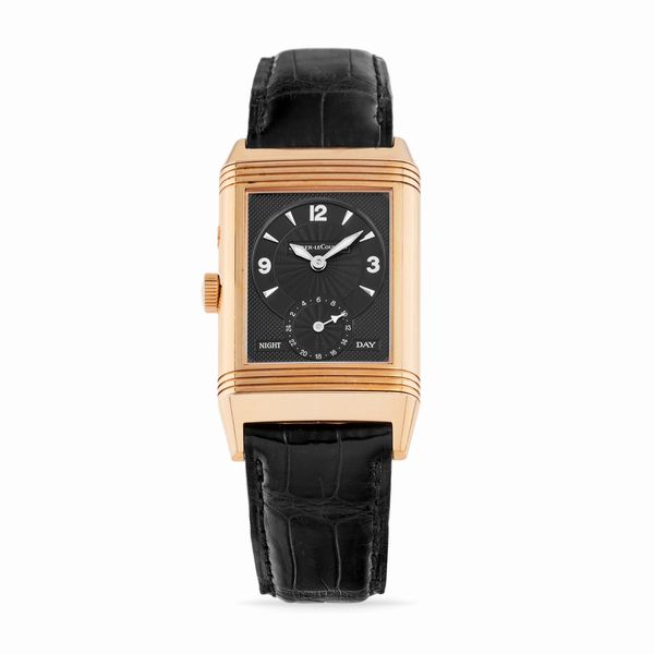Jaeger-LeCoultre : Reverso Duoface Night & Day 270254, anni 90  - Asta Orologi - Associazione Nazionale - Case d'Asta italiane