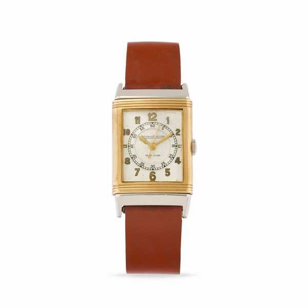 Jaeger-LeCoultre : Reverso personalizzato per Favre Leuba, anni 40  - Asta Orologi - Associazione Nazionale - Case d'Asta italiane