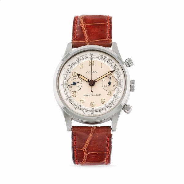 CYMA : cronografo, anni �50  - Asta Orologi - Associazione Nazionale - Case d'Asta italiane