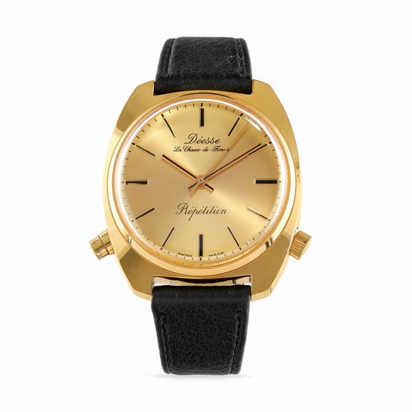 Déesse : ripetizione a cinque minuti, anni 80  - Asta Orologi - Associazione Nazionale - Case d'Asta italiane