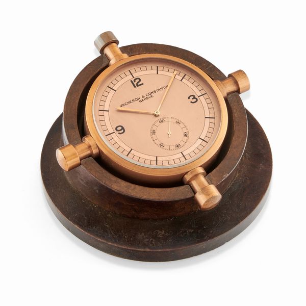 VACHERON CONSTANTIN : orologio da tavolo a timone, anni 30  - Asta Orologi - Associazione Nazionale - Case d'Asta italiane