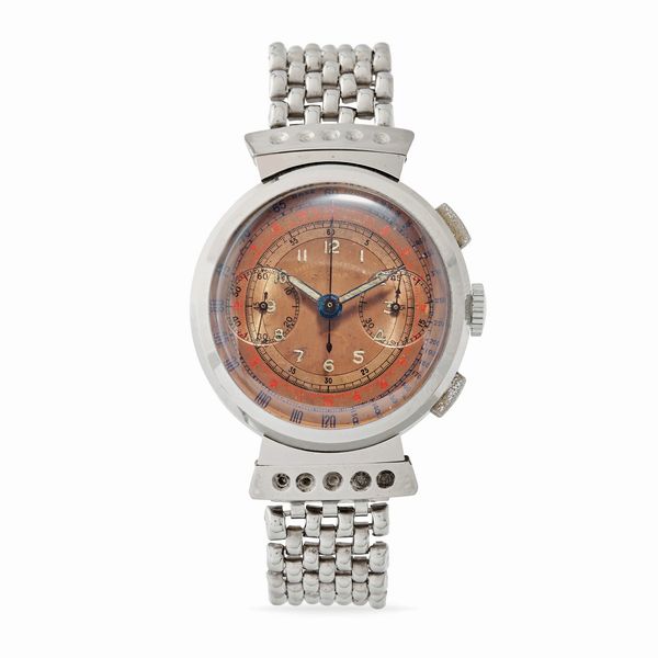 Stima : cronografo, anni 40  - Asta Orologi - Associazione Nazionale - Case d'Asta italiane