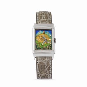Jaeger-LeCoultre - Reverso con quadrante in smalto cloisonn, anni 40