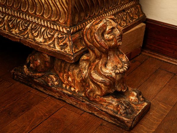 Libreria in legno e pastiglia dorata  - Asta Arredi e Dipinti dal Castello di Gamberaia a Firenze - Associazione Nazionale - Case d'Asta italiane