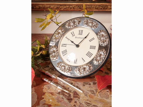 Accessori da scrivania in argento, Gucci e Brandimarte  - Asta Arredi e Dipinti dal Castello di Gamberaia a Firenze - Associazione Nazionale - Case d'Asta italiane