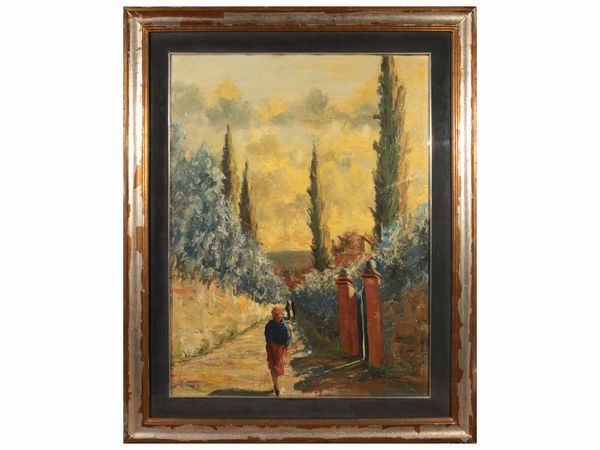 Lotto di dipinti  - Asta Arredi e Dipinti dal Castello di Gamberaia a Firenze - Associazione Nazionale - Case d'Asta italiane