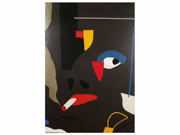 Fabio De Poli : Mambo  - Asta Arredi e Dipinti dal Castello di Gamberaia a Firenze - Associazione Nazionale - Case d'Asta italiane