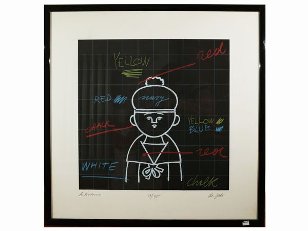 Antonio Bueno Fabio De Poli : Marinaretto  - Asta Arredi e Dipinti dal Castello di Gamberaia a Firenze - Associazione Nazionale - Case d'Asta italiane