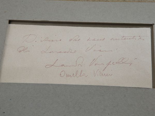 Lorenzo Viani : Figure 1927  - Asta Arredi e Dipinti dal Castello di Gamberaia a Firenze - Associazione Nazionale - Case d'Asta italiane