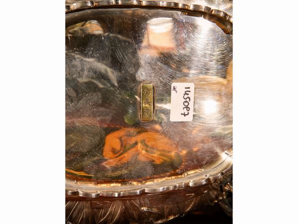 Cestino in argento  - Asta Arredi e Dipinti dal Castello di Gamberaia a Firenze - Associazione Nazionale - Case d'Asta italiane