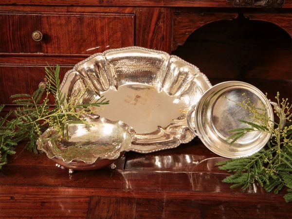 Lotto di argenteria  - Asta Arredi e Dipinti dal Castello di Gamberaia a Firenze - Associazione Nazionale - Case d'Asta italiane