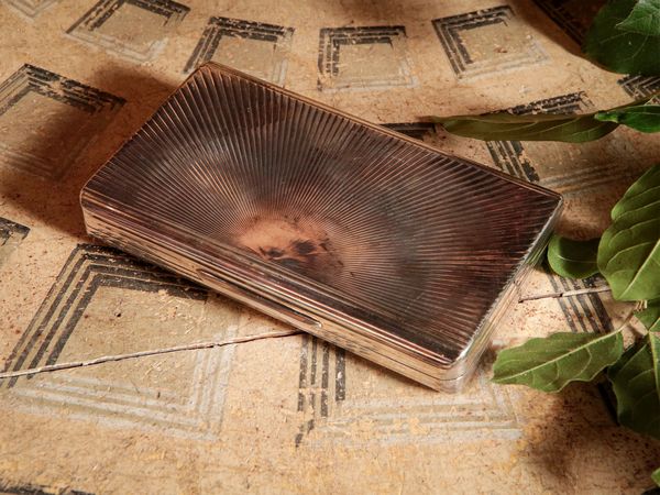 Scatola in argento  - Asta Arredi e Dipinti dal Castello di Gamberaia a Firenze - Associazione Nazionale - Case d'Asta italiane