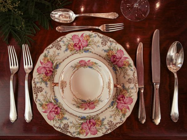 Servizio di posate in argento  - Asta Arredi e Dipinti dal Castello di Gamberaia a Firenze - Associazione Nazionale - Case d'Asta italiane