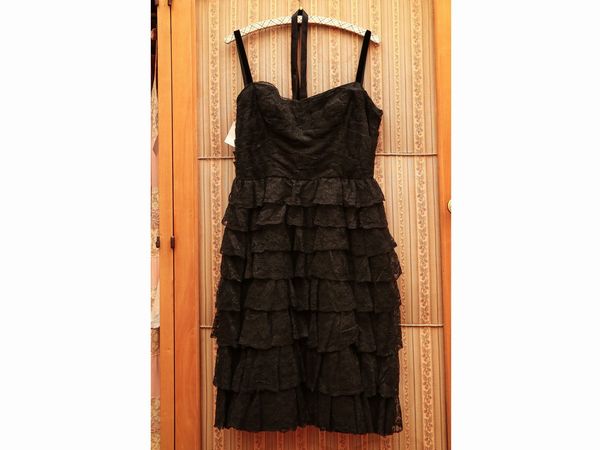 Abito da sera sartoriale  - Asta Arredi e Dipinti dal Castello di Gamberaia a Firenze - Associazione Nazionale - Case d'Asta italiane