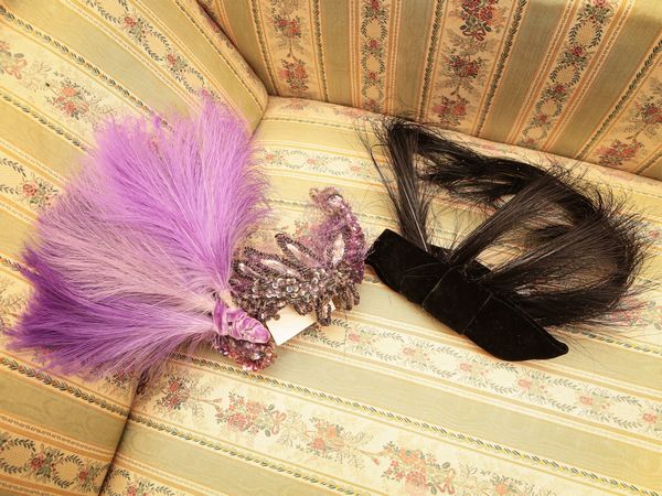 Due ornamenti per acconciatura  - Asta Arredi e Dipinti dal Castello di Gamberaia a Firenze - Associazione Nazionale - Case d'Asta italiane