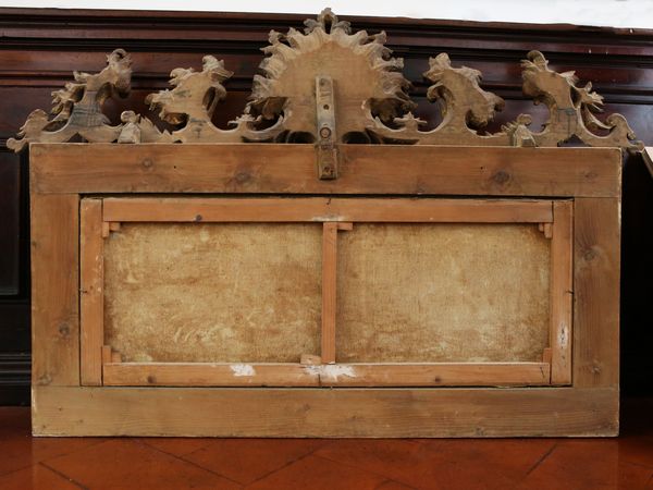 Cerchia di Antonio Calza : Scene di battaglia  - Asta Arredi e Dipinti dal Castello di Gamberaia a Firenze - Associazione Nazionale - Case d'Asta italiane